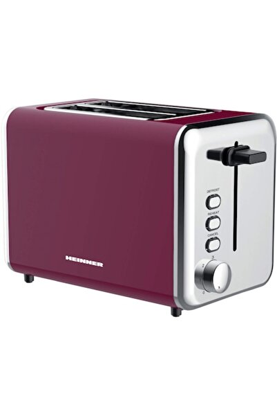 Heinner Prăjitor de pâine Charm TP-1000BG, 850W, 7 setări de rumenire, Burgundia