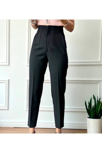 GLAMSI Pantaloni Office Cu Talie Inalta