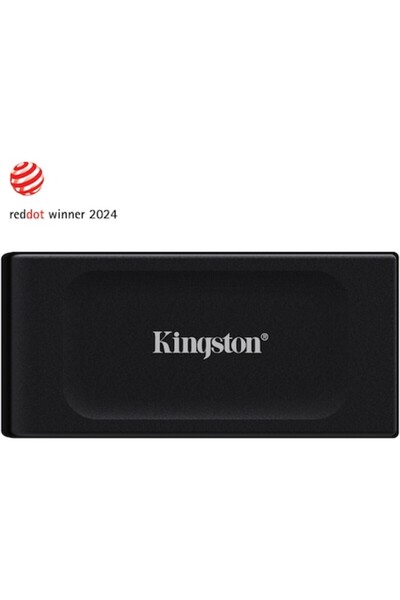 Kingston SSD extern portabil XS1000, 1TB, USB 3.2, negru