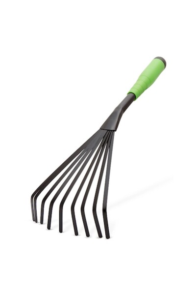 FİL Greblă manuală pentru frunze, mâner ergonomic antiderapant, oțel vopsit, ...