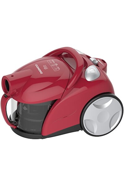 Daewoo RCC-150R-3 Bagless Vacuum Cleaner, 700W, 1.2L, Red
