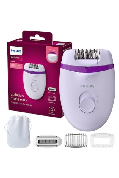 Philips Satinelle BRE275/00 Epilator, Purple