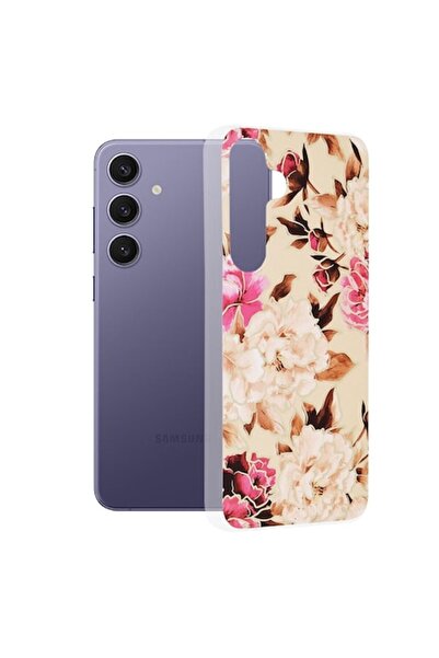 Fils Husă de protecție pentru Samsung Galaxy S24 Plus, seria Marble, Q46, plastic termorezistent, Mary Berry