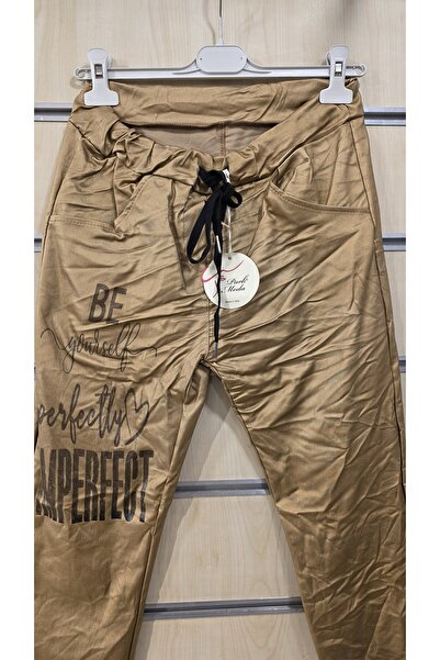 Park Moda Italian Leather Look Trousers