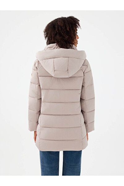 Loft Regular Fit Beige Women's Coat Lf2041091