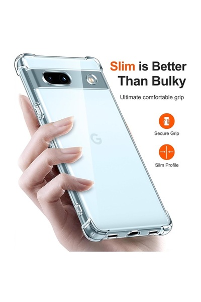 Modo Compatible case for Google Pixel 7a - Safe Protection K251 (Clear)