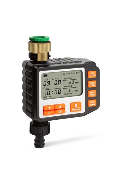 FİL Controler de irigații cu temporizator, alimentat cu baterii