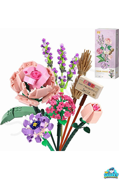 SHARKY Dekoratif Çiçek Buketi Yapım Seti Oyuncaksu 547 Parça - Koleksiyonluk ...