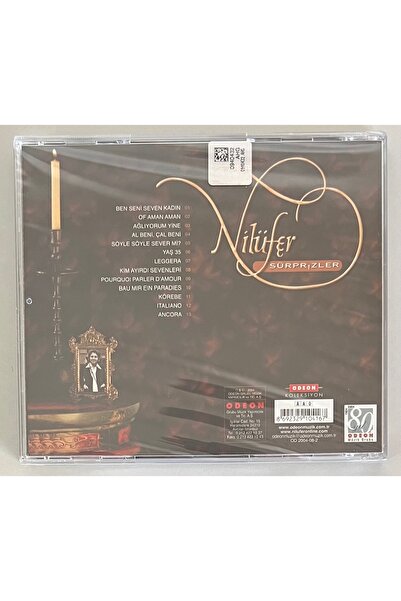 Odeon أقراص مدمجة من نيلوفر سيربرايزز (أقراص مدمجة من الجيلاتين ذات الطبعة الأصلية من الفصل الأول)