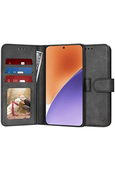 FİL Husă de protecție pentru Xiaomi 15, O49, piele ecologică, culoare închisă intensă