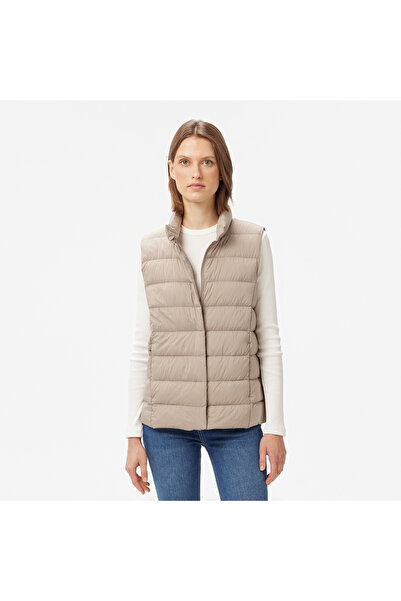 Nautica Kadın Bej Su İtici Özellikli Yelek