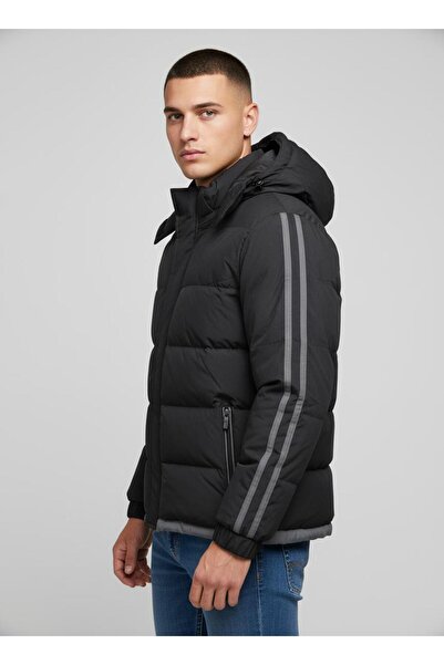 Brango Erkek Kapişonlu Spor Mont