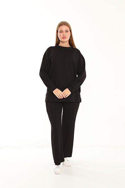Lanze Bottom-Top Channel Seam Slit Suit Soft Texture