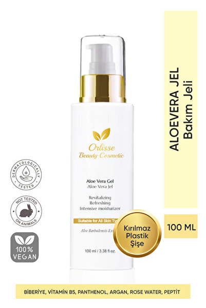 orlisse beauty cosmetic Aloe Vera Jel – Nemlendirici, Yatıştırıcı ve Gözenek ...