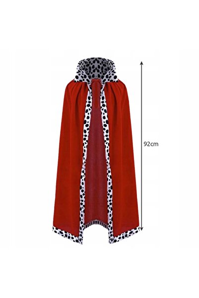 zola Σετ στολής Πρίγκιπα/Βασιλιά, 3 τεμάχια, κάπα, σκήπτρο και στέμμα, ιδανικό για εορτασμούς, καρναβάλι