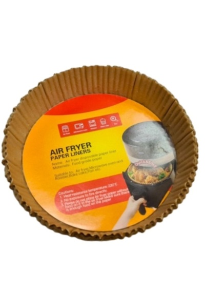 BellFyd Hârtie de copt pentru friteuză cu aer, rotundă, 20 cm, reutilizabilă,...