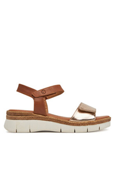 Tamaris Γυναικεία Σανδάλια καφέ TAMARIS-1-28220-44 392 COGNAC COMB