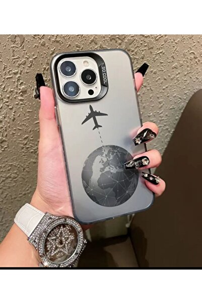 Caseji iPhone 14 Pro Max Uyumlu Baskılı Desen Kir Tutmayan Telefon Kılıfı MK01A
