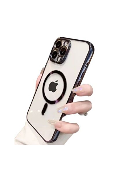 Flippy Husa MagSafe για iPhone 14 Pro Max, Πλήρης κάλυψη, Μαγνητική επιμετάλλωση, Ασύρματη θήκη, Flippy, Μαύρο