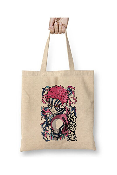 Toyaso Аказа Демон Слейер Аніме Сумка з довгими ручками Сумка для покупок Сумка для пляжу