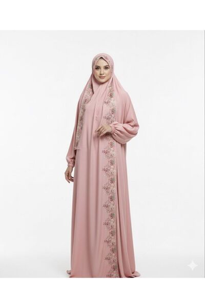 ELEGANT G Embroidered prayer shawl {mard} luxurious tie with veil