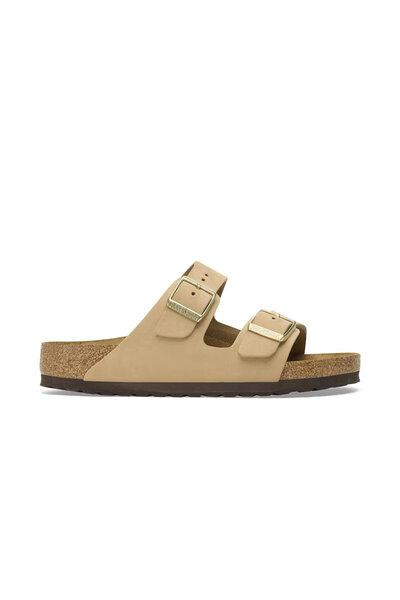 Birkenstock Arizona Sfb Nu Women's Slippers 1019016-20290 Brown