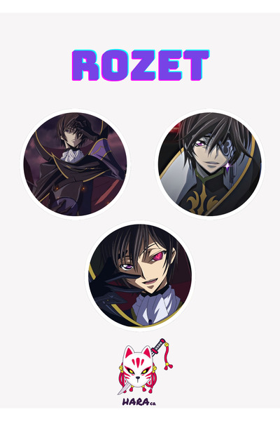 Hara Company Code Geass: Lelouch of the Rebellion Animesi Lelouch Lamperouge ...