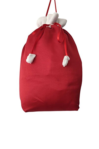 MODA NUR Red Color Christmas Tree Is Perfect for Presenting Surprise Gifts, Gift Bag