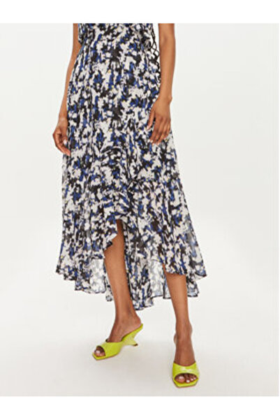 Morgan Γυναικεία Μάξι Φούστα 241-JDOLY1 M2JDOLY1 Μπλε Σκούρο Μπλε