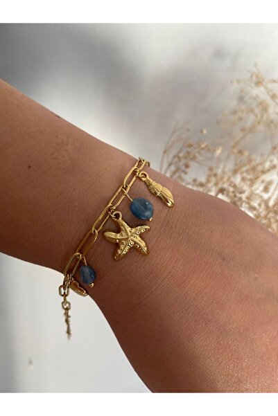 stainless steell Sea Themed Steel Bracelet