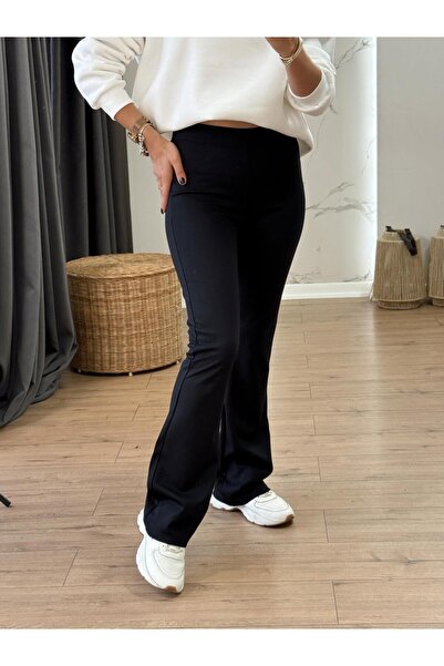 X-Young καμπάνα Παντελόνι με ελαστική μέση ΜΑΥΡΟ