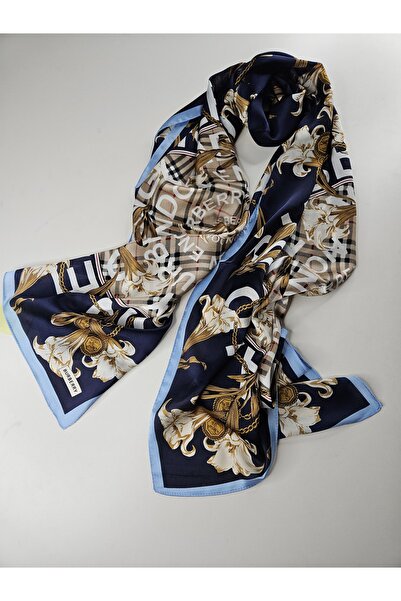 sem oyuncak Luxury Voile Silk Shawl Hijab Foulard Scarf Shawl Bb Floral Pattern 70 X 180 cm