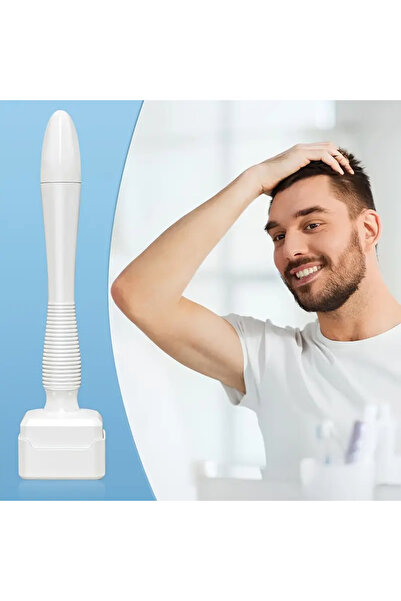 SEVDALYA إبرة ديرما ستامب للعناية بالشعر والوجه مع 140 إبرة تيتانيوم بطول قابل للتعديل (0.25-3 مم)