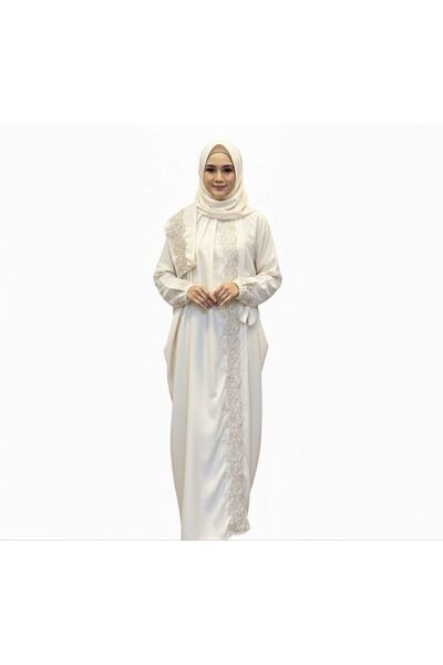 ELEGANT G Embroidered prayer shawl {mard} luxurious tie with veil