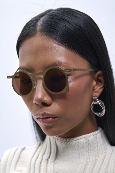 Bilge Karga Triarc Antique Gold Brown Sunglasses