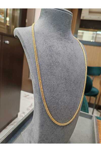 Berr Diamond 14 AYAR ALTIN SIK MODEL UZUN GURMET ZİNCİR KOLYE