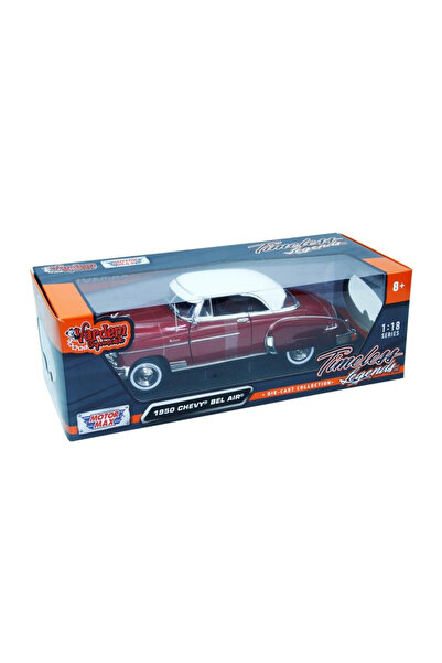 Vardem Motormax 1:18 1950 Chevy Bel Air Model Araba
