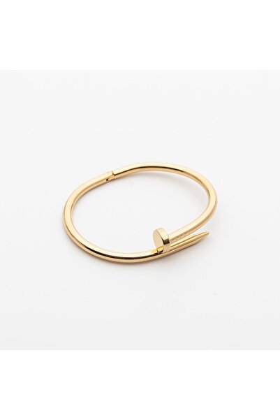 ElectraStore Fixed Gold Bracelet, 'Nail' Model