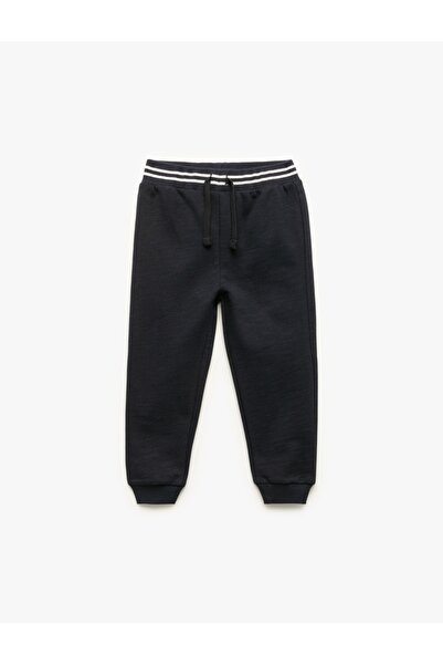 Koton Şardonlu Beli Bağcıklı Jogger Eşofman Altı