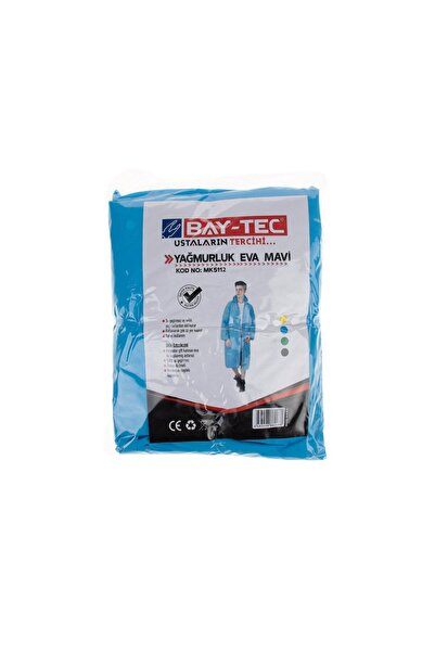 BAYTEK BAY-TEC MK5112 معطف واق من المطر إيفا أزرق فاتح 150 جرام