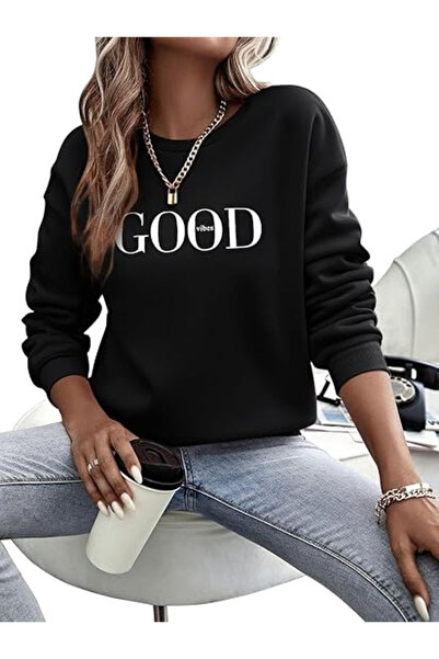 Trendimax Women's Autumn Sweatshirt Long Sleeve Casual Streetwear