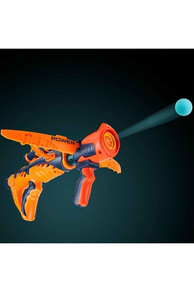 TOYFEST Power Foam Top Atarlı Yaylı Tüfek 12 Adet Yumuşak Mermi Oyuncak Silah