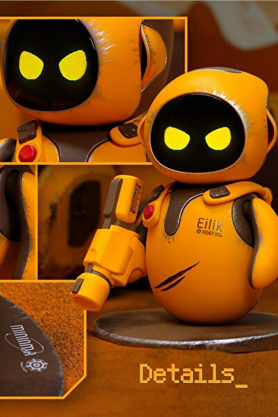 Eilik DQ, Dokunmatik Etkileşimli Oyuncak, Sevimli Robot Evcil Hayvan