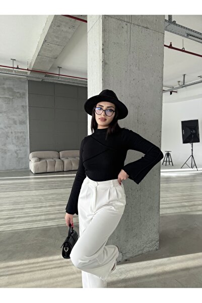 EYLANA АСИМЕТРИЧНИЙ ДИЗАЙН ІСПАНСЬКИЙ РУКАВ БОДІ