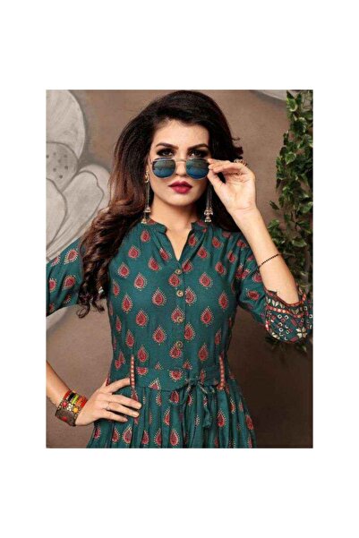 Hint Modam Hint Etnik Desen Elbise