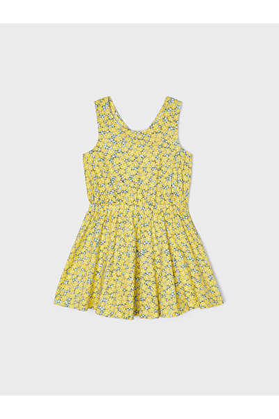 MAYORAL Φόρεμα για κορίτσια καλοκαιρινό 3943 κίτρινο
