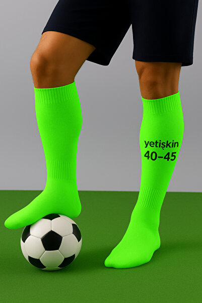 Tenax Fıt Profesyonel Yetişkin Futbol Maç Çorabı 40-45 Futbol Tozluk Halısaha...