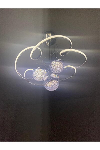 mayadesignlight MAYA AVİZE HÜRREM 4 TOPLU UZAKTAN KUMANDALI LED AVİZE