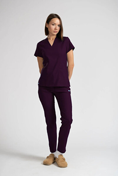 oksijen uniform Citrine Mürdüm (Takım)