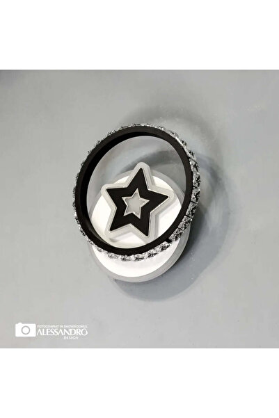 Alista Home Aplica LED Hadley 24 W Alb Negru